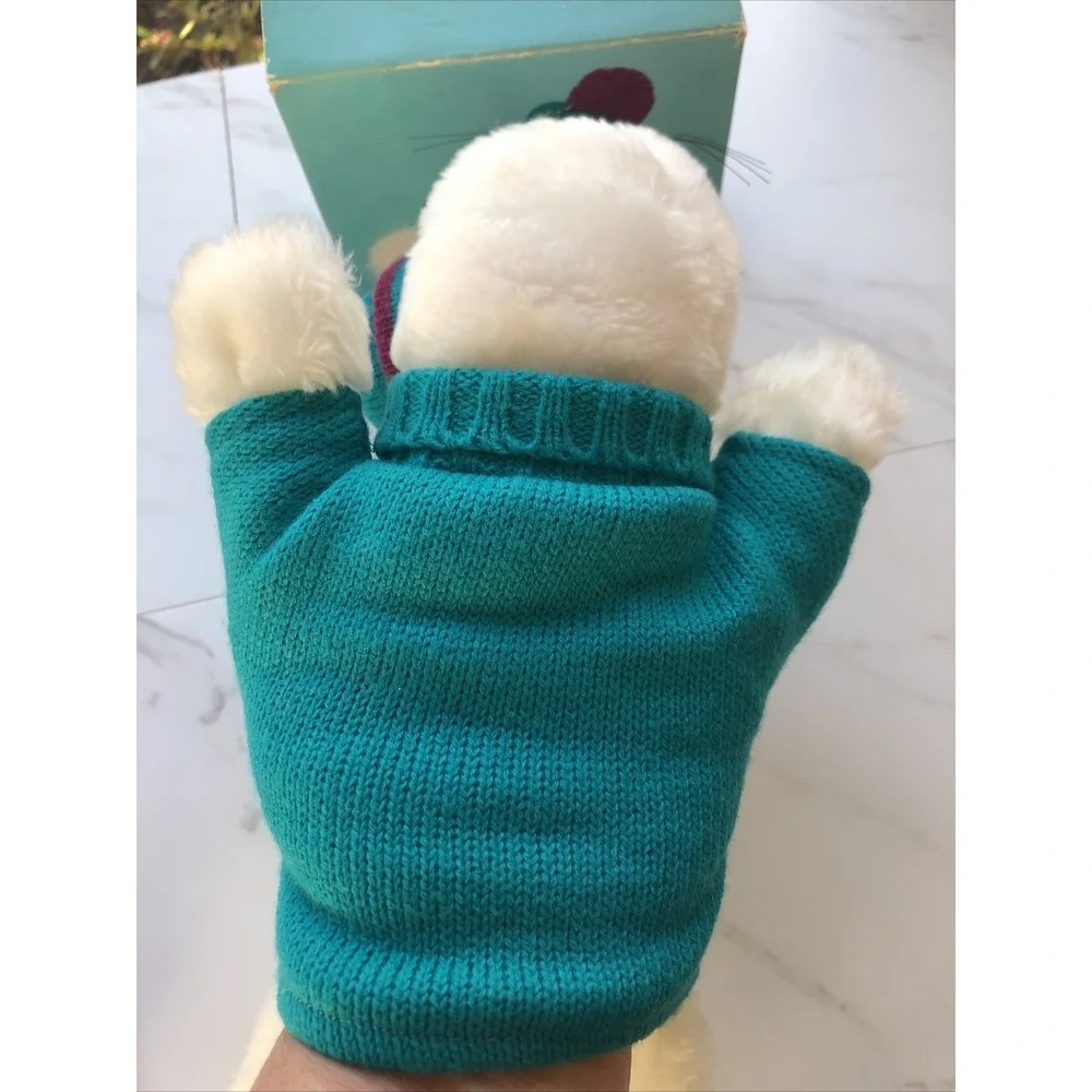 AVON BABY SEAL SCOOTER PLUSH STUFFED HAND PUPPET FULL‎ BODY W/box Vintage